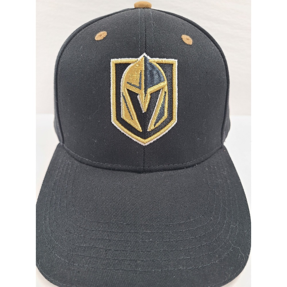 Melonwear‎ Vegas Golden Knights Station Casinos Black Gold Baseball Cap Hat NHL
